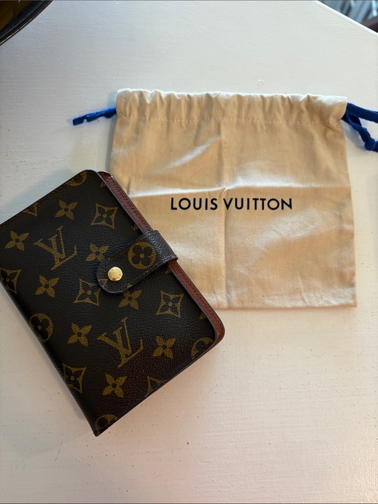Louis Vuitton Handbags - Louis Vuitton Monogram Canvas Porte Papier Bifold Wallet - Brown/Gold
